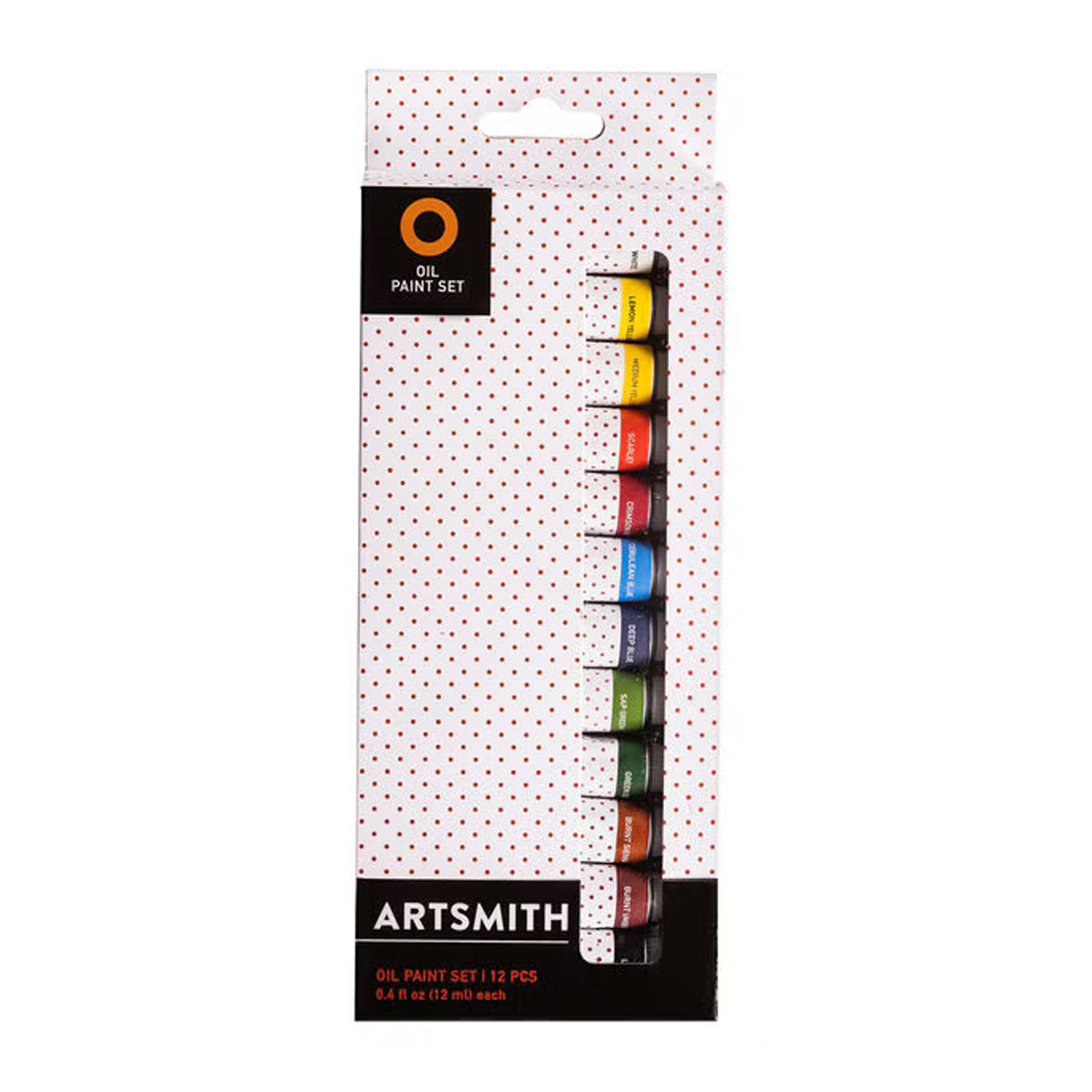 12ml Oil Paint Set 12ct by Artsmith