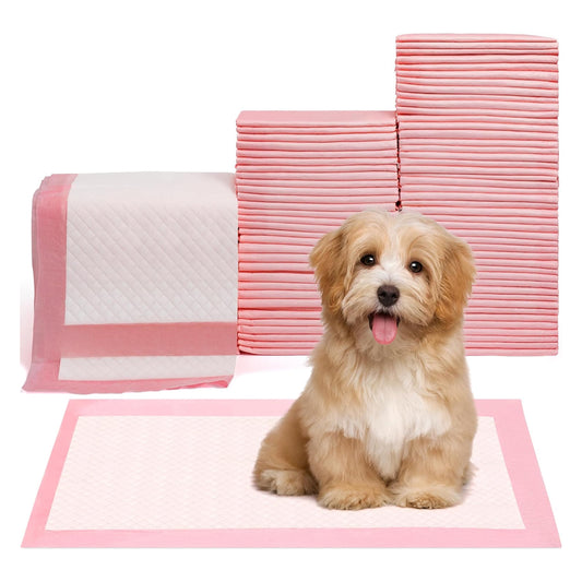 Pet Toilet Training Pads 100Count Disposable Puppy Pee Pads 18" x 13" for Dogs