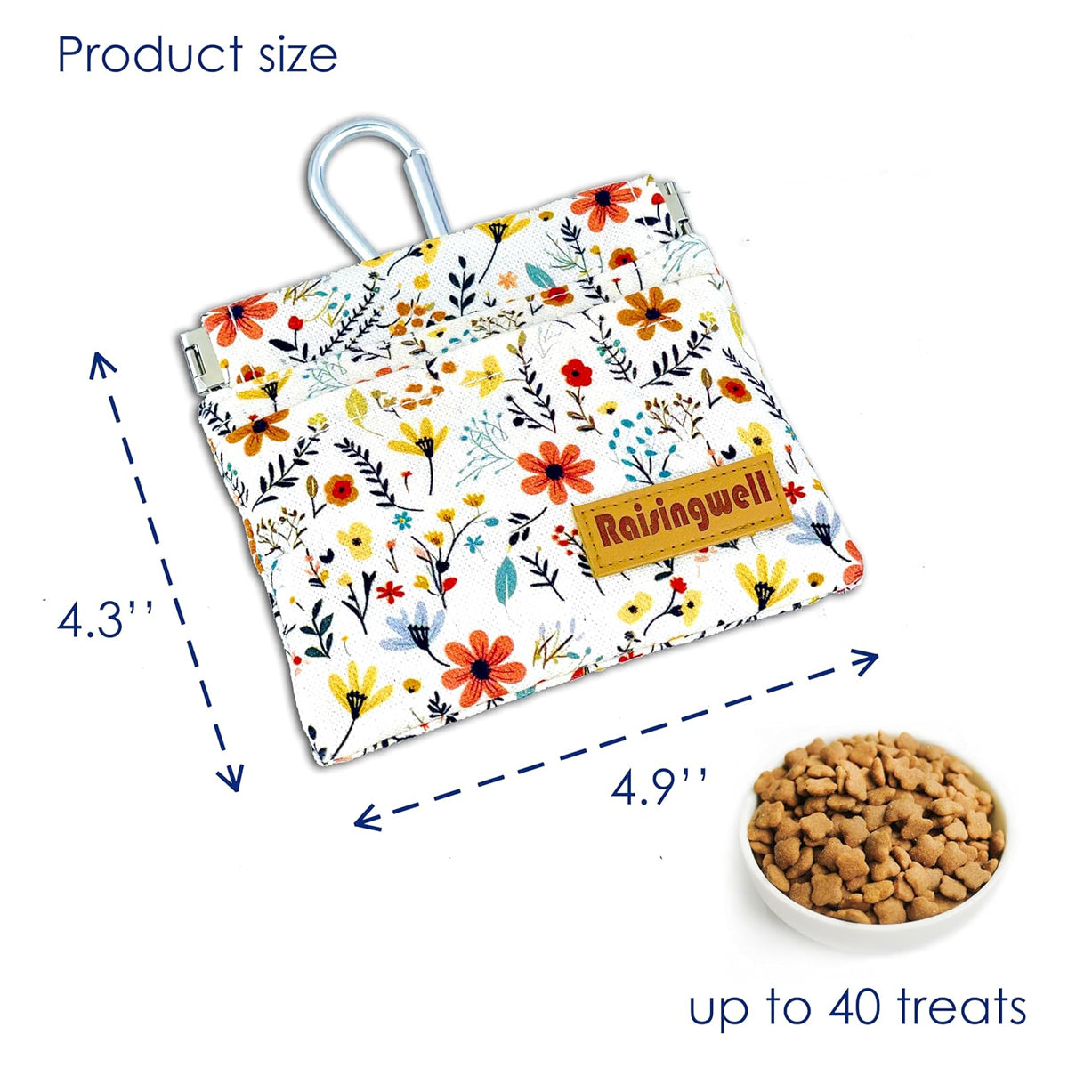 Dog Treat Pouch, Pocket Sized Pet Training Pouch