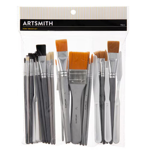50ct Short Handle Super Value Pack by Artsmith