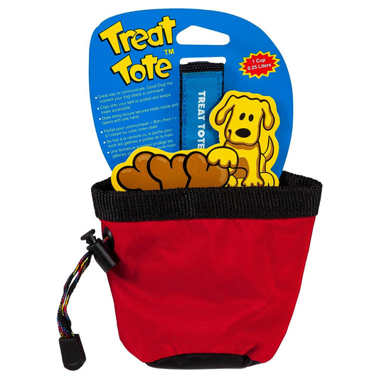 Treat Tote Dog Treat Pouch for Puppy Training, 1 Cup Capacity, Assorted Colors