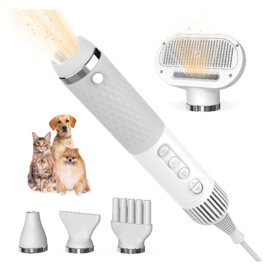 Dog Hair Dryer | Pet Hair Dryer | 5 in 1 Dog Blower Grooming Dryer