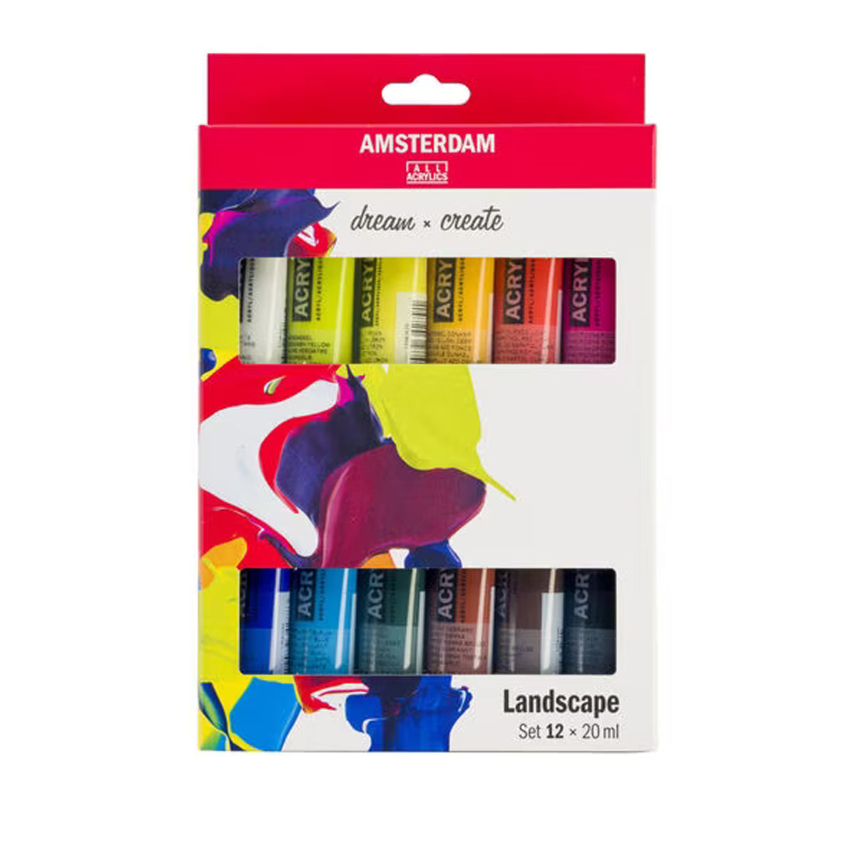 Amsterdam Standard Series Landscape 20ml Acrylic Paint Set 12 Colors