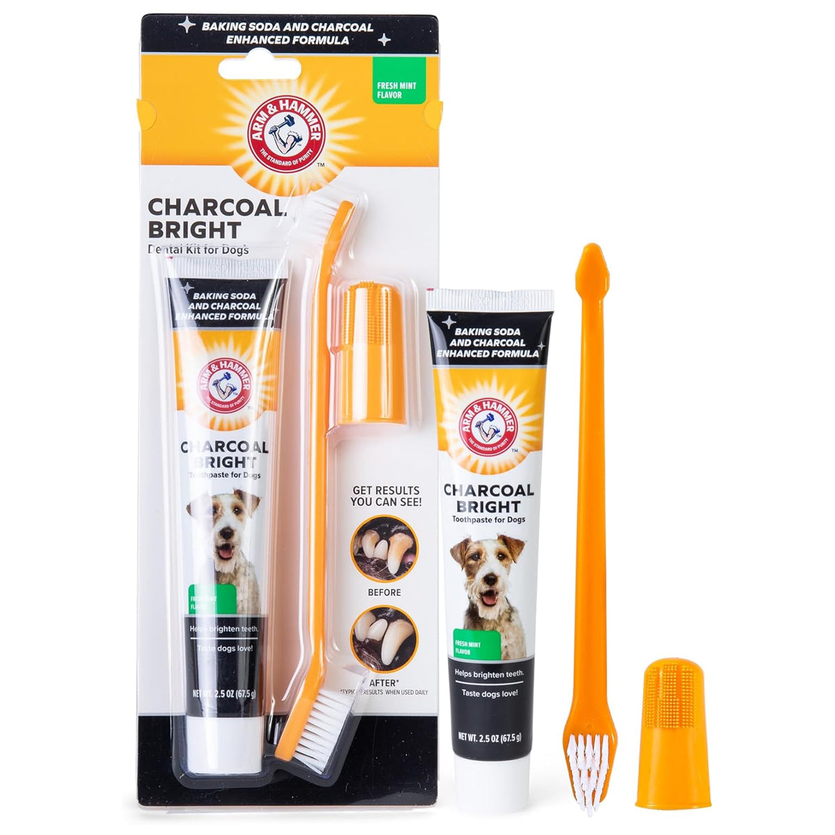 Arm & Hammer for Pets Dog Dental Care Fresh Breath Kit