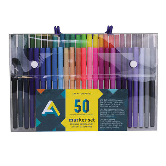 Art Alternatives Marker Set 50 Colors