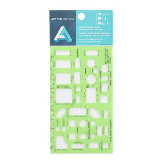 Art Alternatives Professional Home Furnishings Template 1/8"