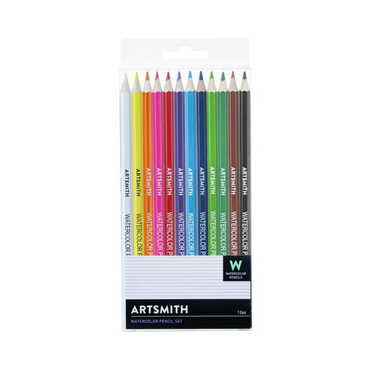 12ct Multi Color Watercolor Pencils by Artsmith