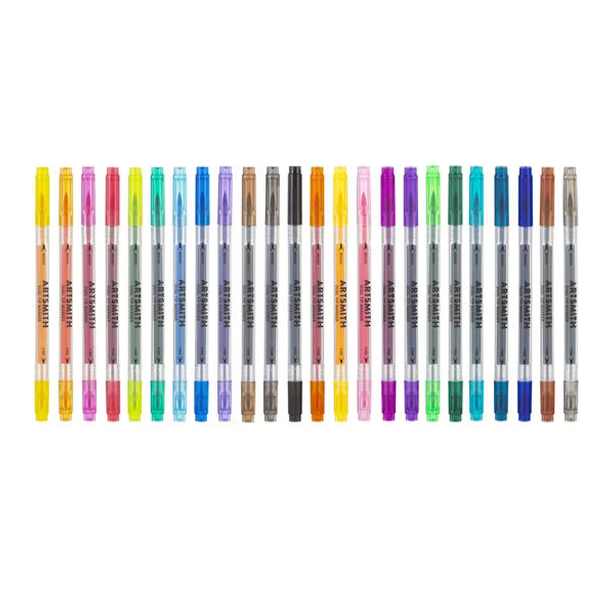 24ct Dual Tip Brush Markers by Artsmith