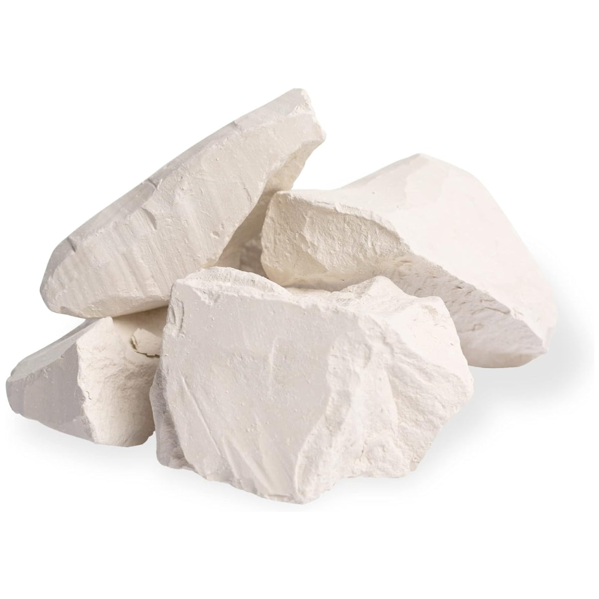 Edible Clay Chunks - «White Velvet» for Eating, Zero Impurities ASMR Food for Pica Cravings