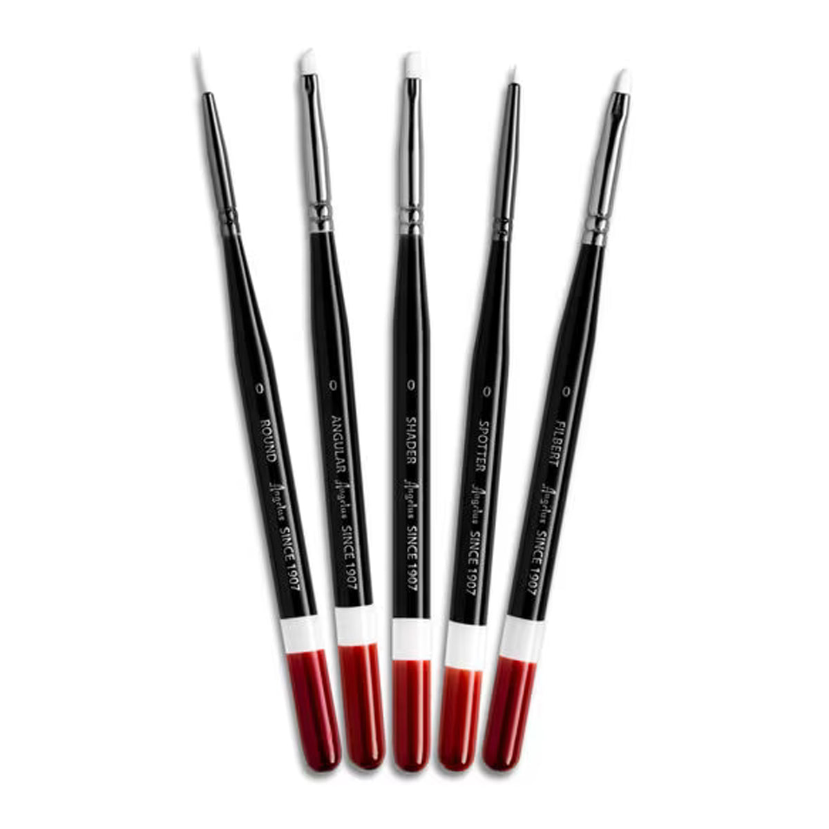 Angelus Micro Detail Brush Set 5pc