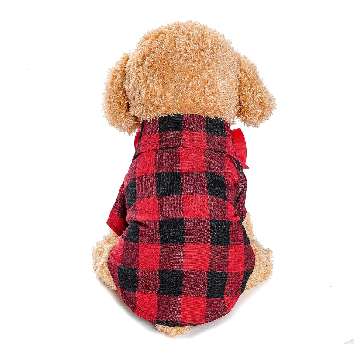 Plaid Puppy and Cat Shirt Trio: Adorable Shirts for Extra Small Dogs and Cats - Perfect for Birthdays, Parties, and Holiday Photos