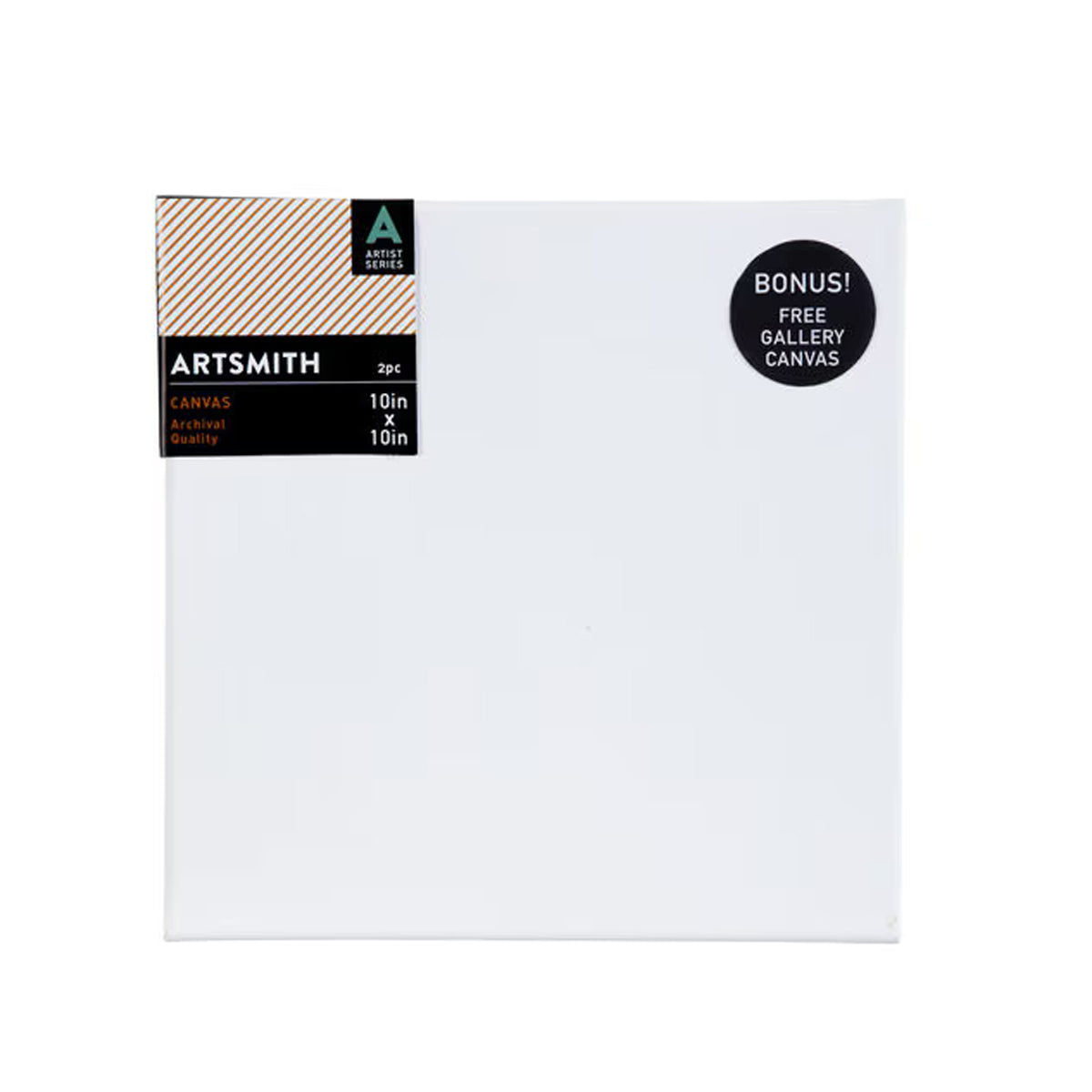 10" x 10" Canvas With Bonus Gallery Canvas 3pk by Artsmith