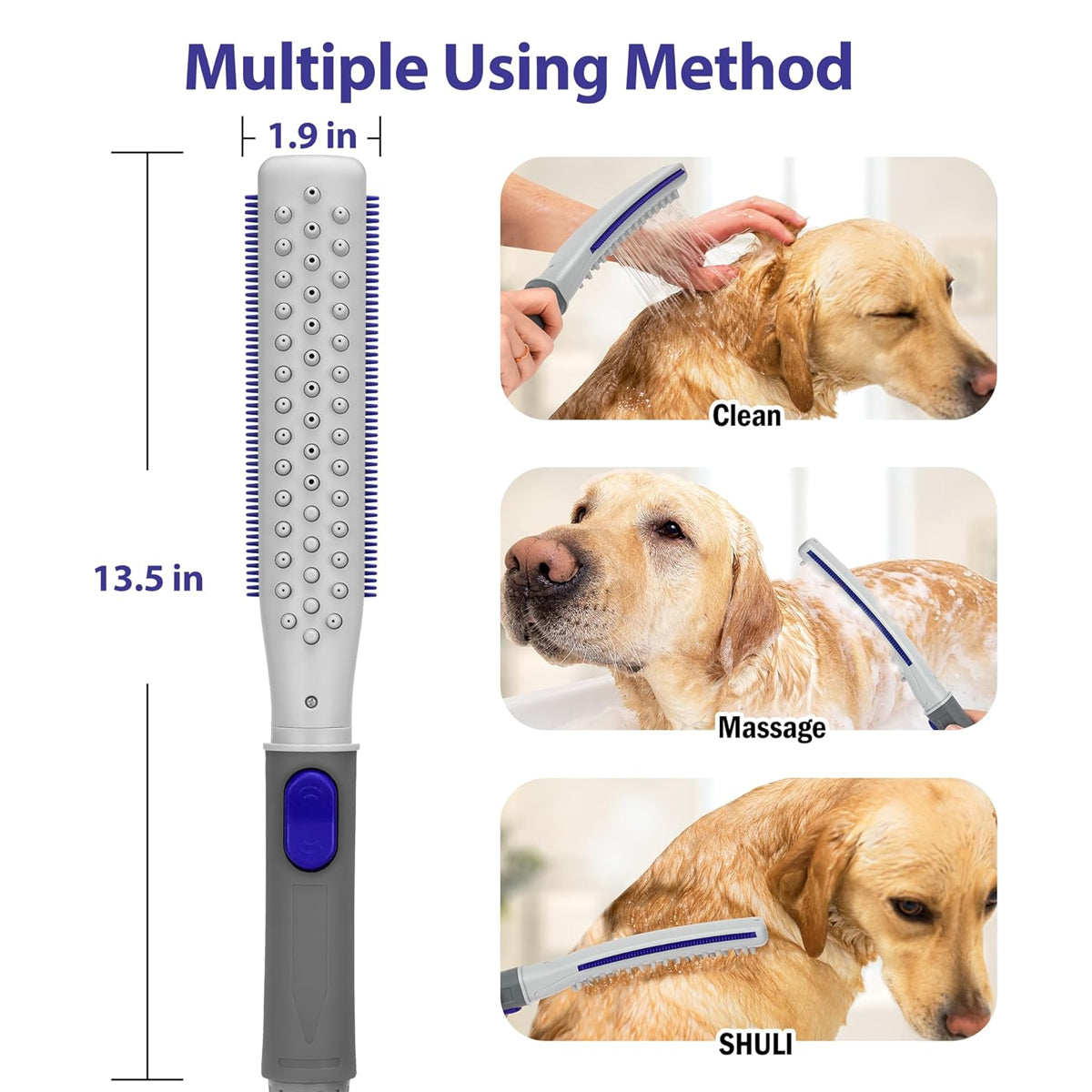 Professional Dog Shower Head, Pet Shower Attachment, Pet Bathing Spraye