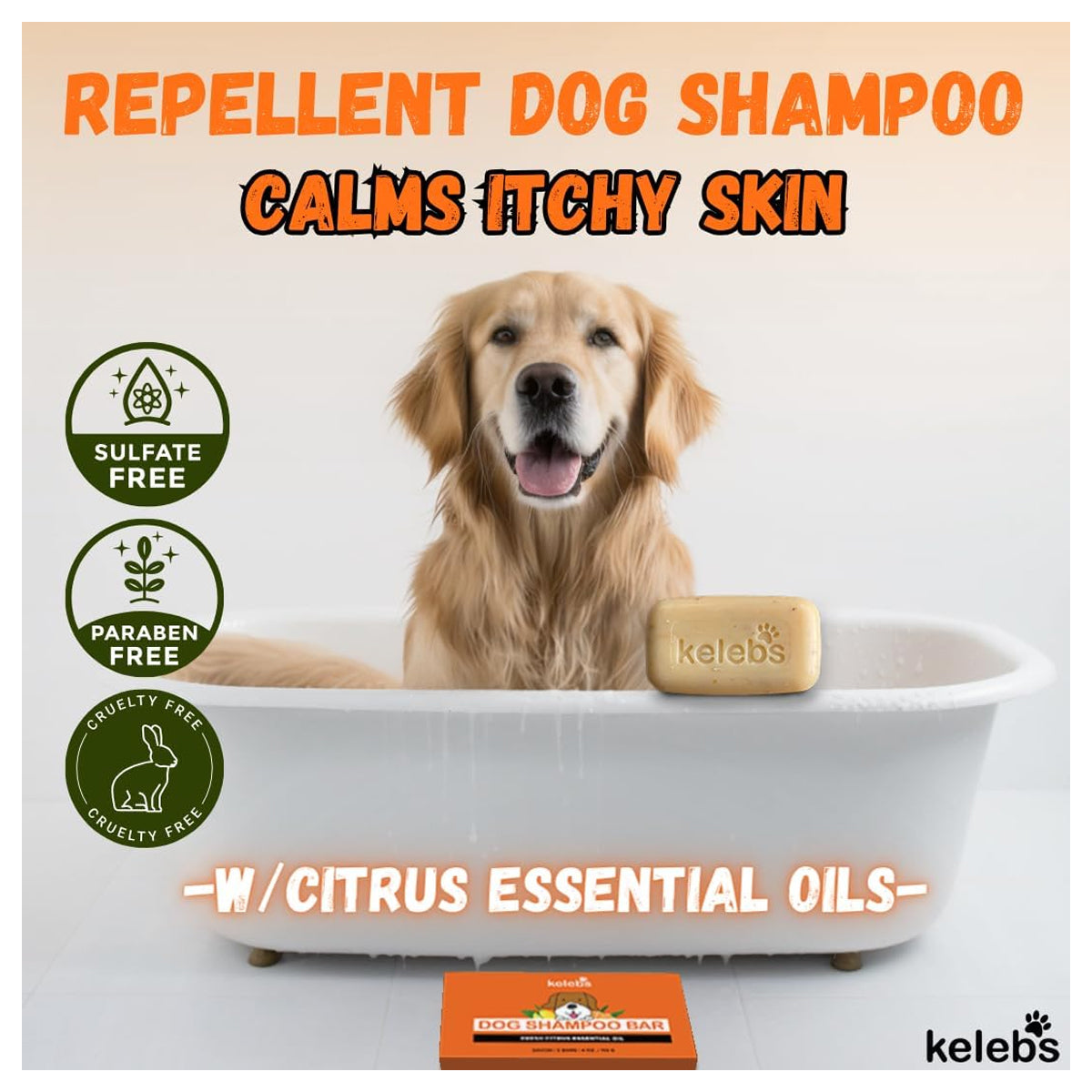 s Deodorizing Dog Shampoo for Smelly Dogs | Puppy Shampoo | Organic Pet Shampoo for Dogs