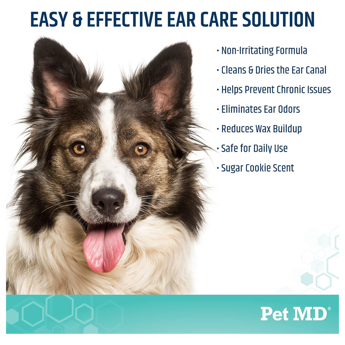 Cat & Dog Ear Cleaner - Otic Ear Solution for Dogs - Pet Ear Cleaner - Cat Ear Cleaner Liquid