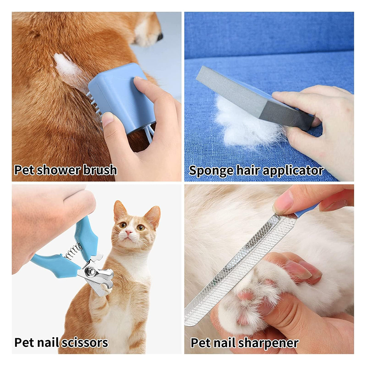 Rechargeable, Cordless Paw Trimmer and Pet Hair Clippers