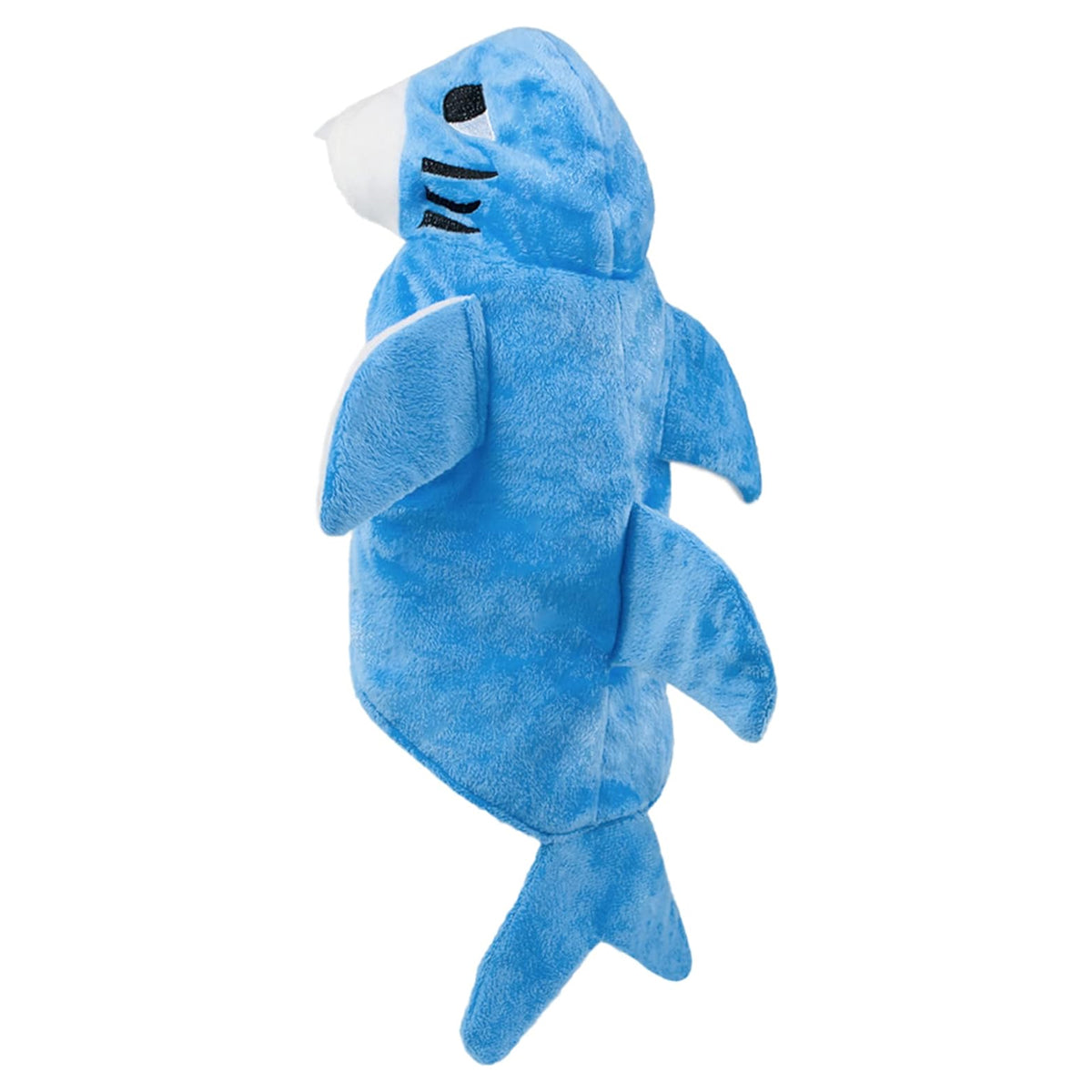 Pet Shark Costume Clothes, Cute Christmas Dog Apparel Outfit for Large Dogs, Fall and Winter, Blue