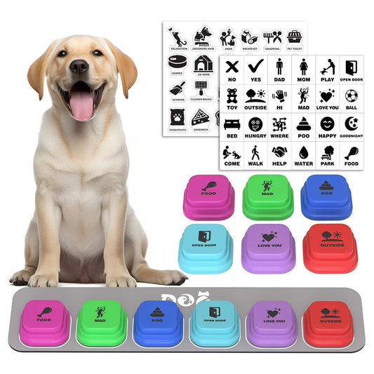 Dog Buttons for Communication Starter Pack
