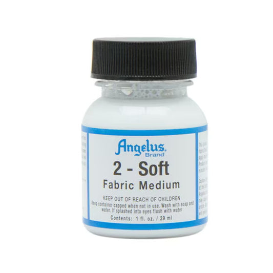 Angelus 2-Soft Fabric Medium, 1 oz.