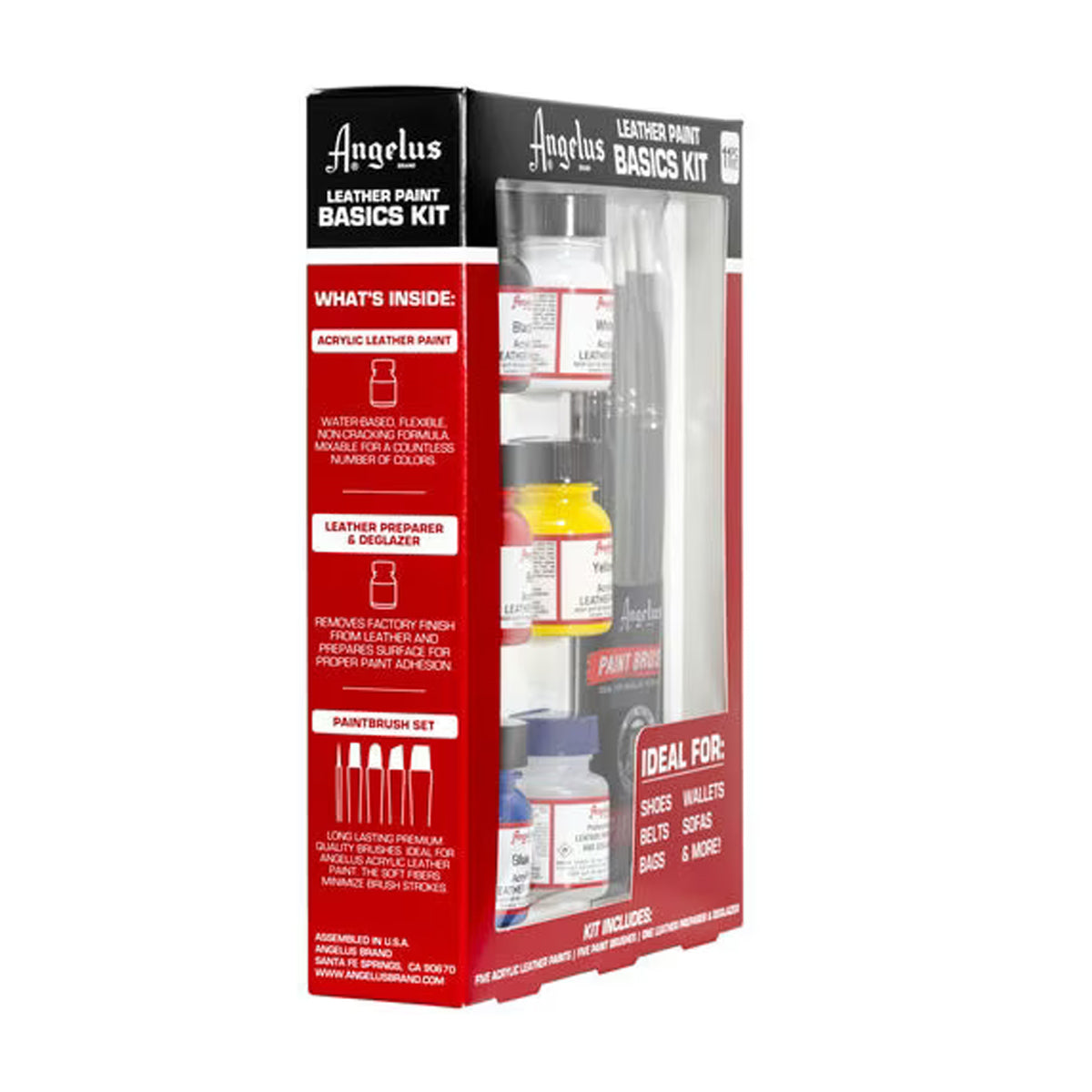 Angelus Best Sellers Paint & Brushes Kit