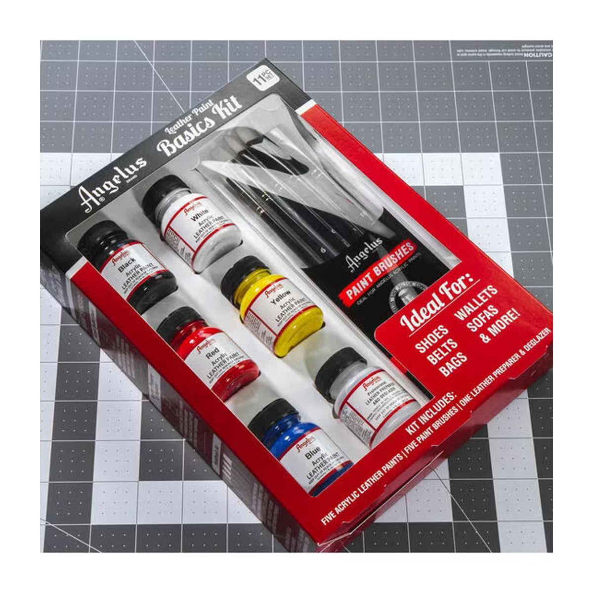 Angelus Best Sellers Paint & Brushes Kit