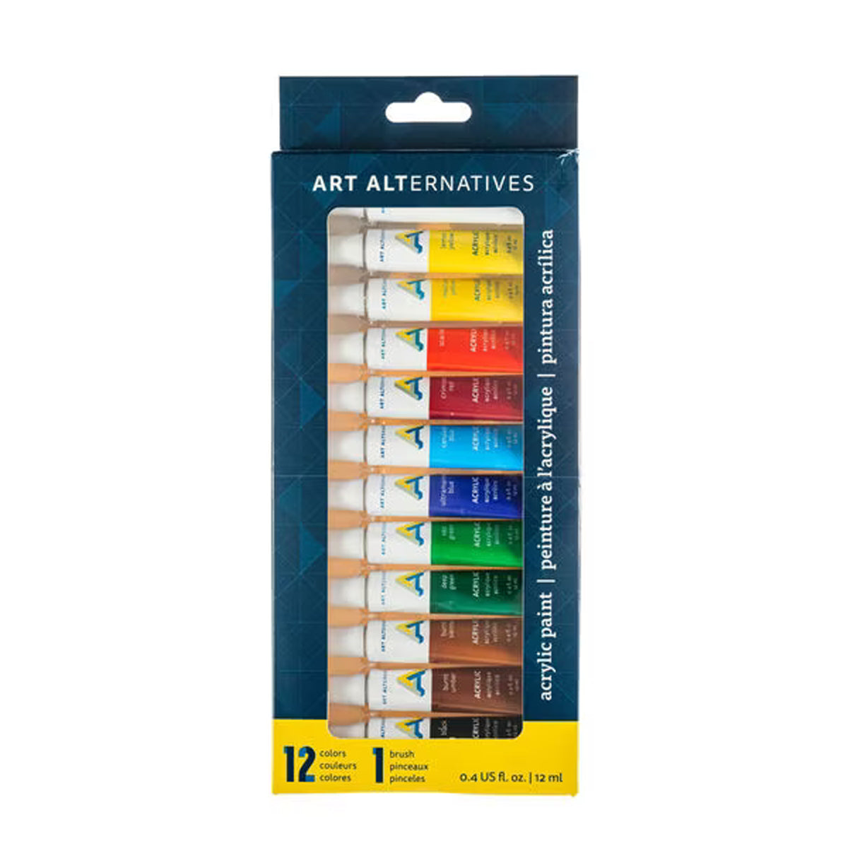 Art Alternatives Economy 12ml Acrylic Paint Set 12pc