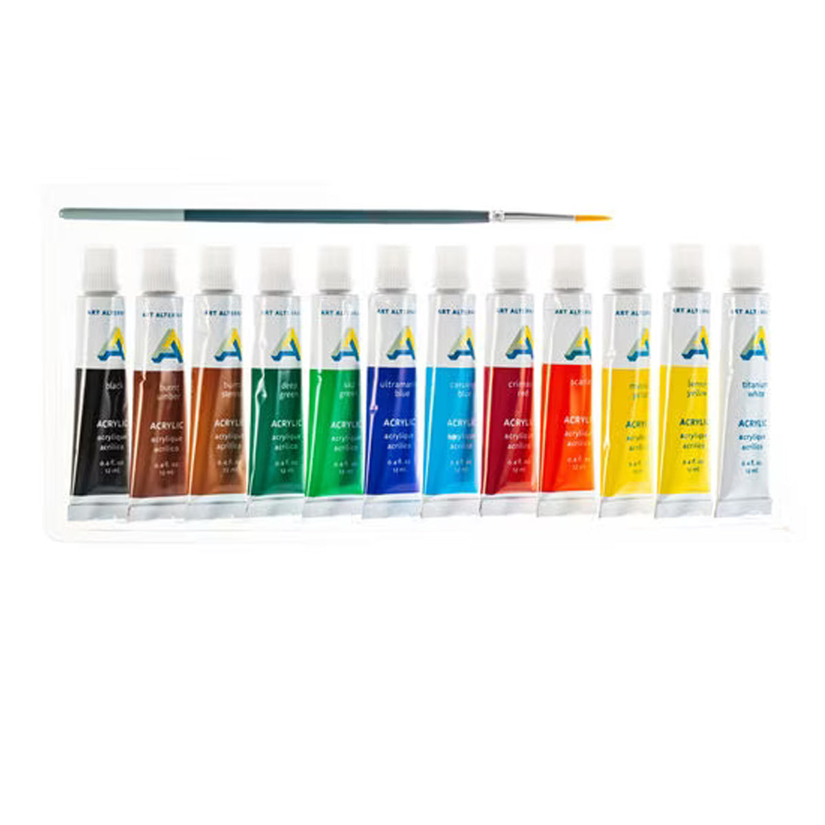 Art Alternatives Economy 12ml Acrylic Paint Set 12pc