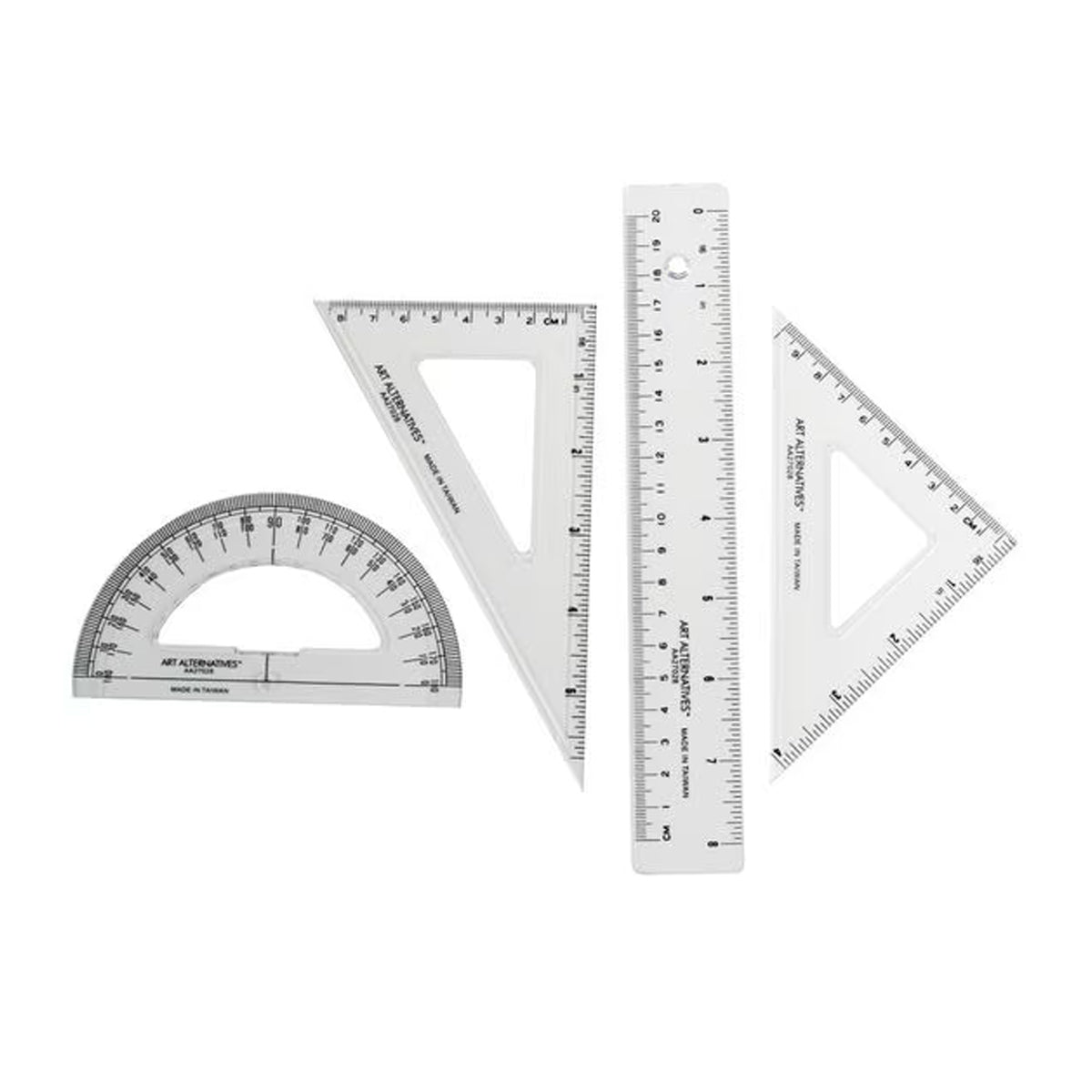 Art Alternatives Geometry Set 8" Ruler