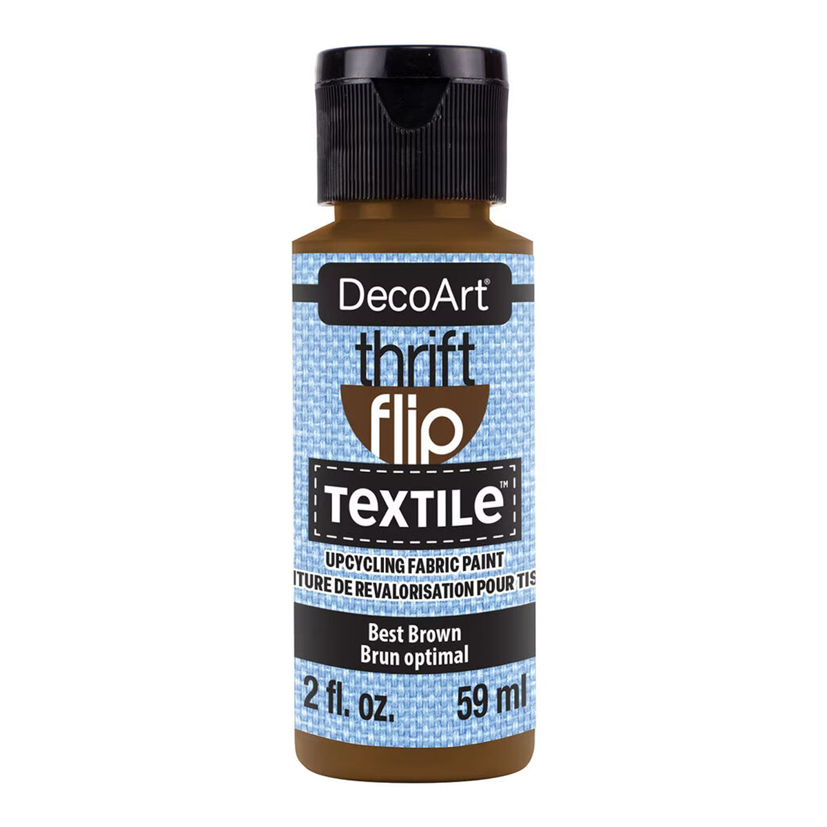 DecoArt 2oz Thrift Flip Textile Fabric Paint