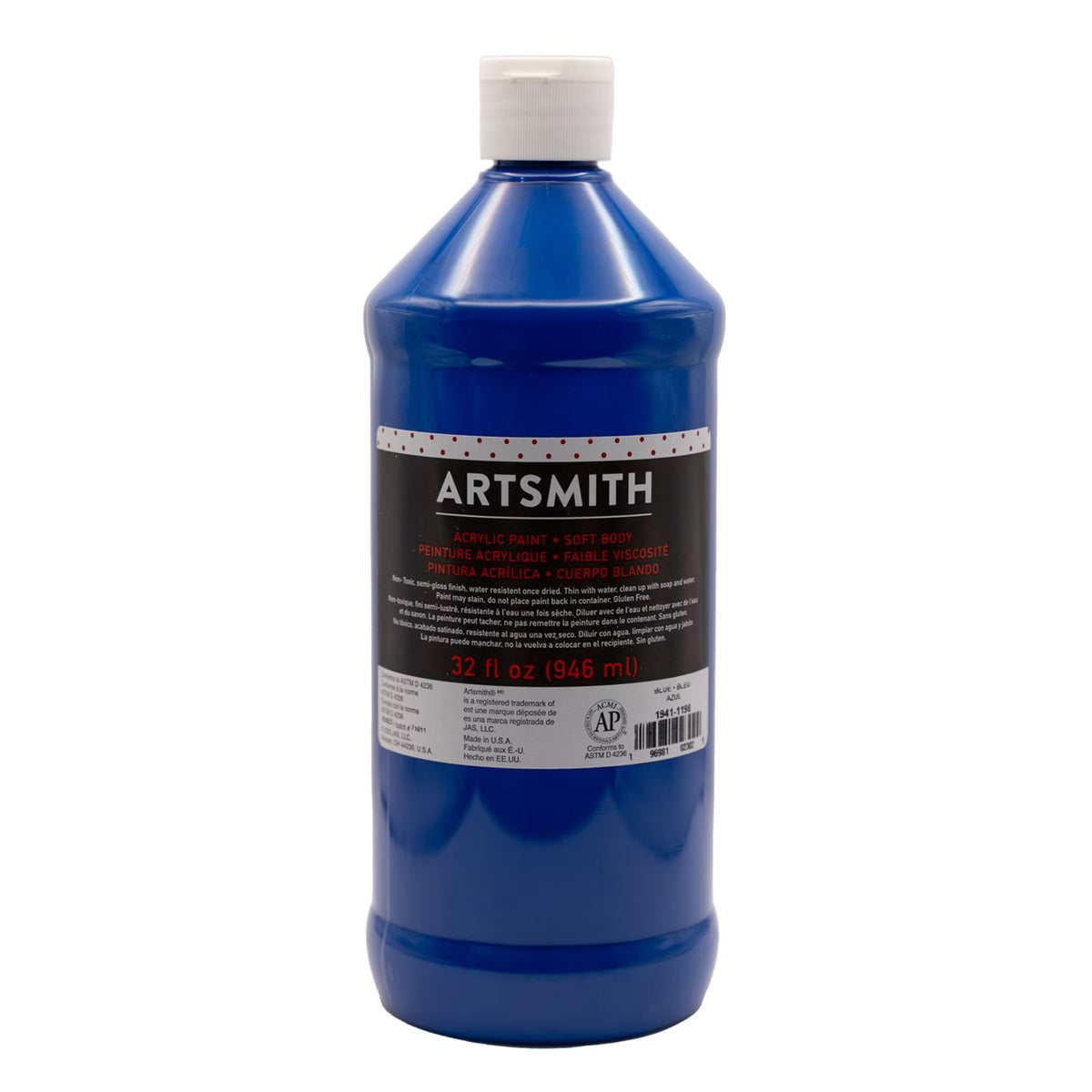 32oz Soft Body Acrylic Paint by Artsmith