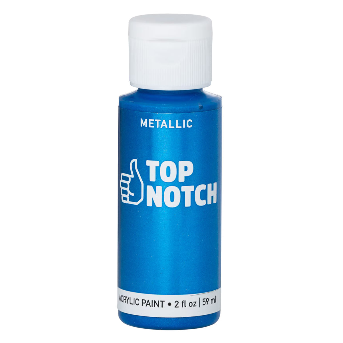 2oz Gold Metallic Acrylic Craft Paint by Top Notch