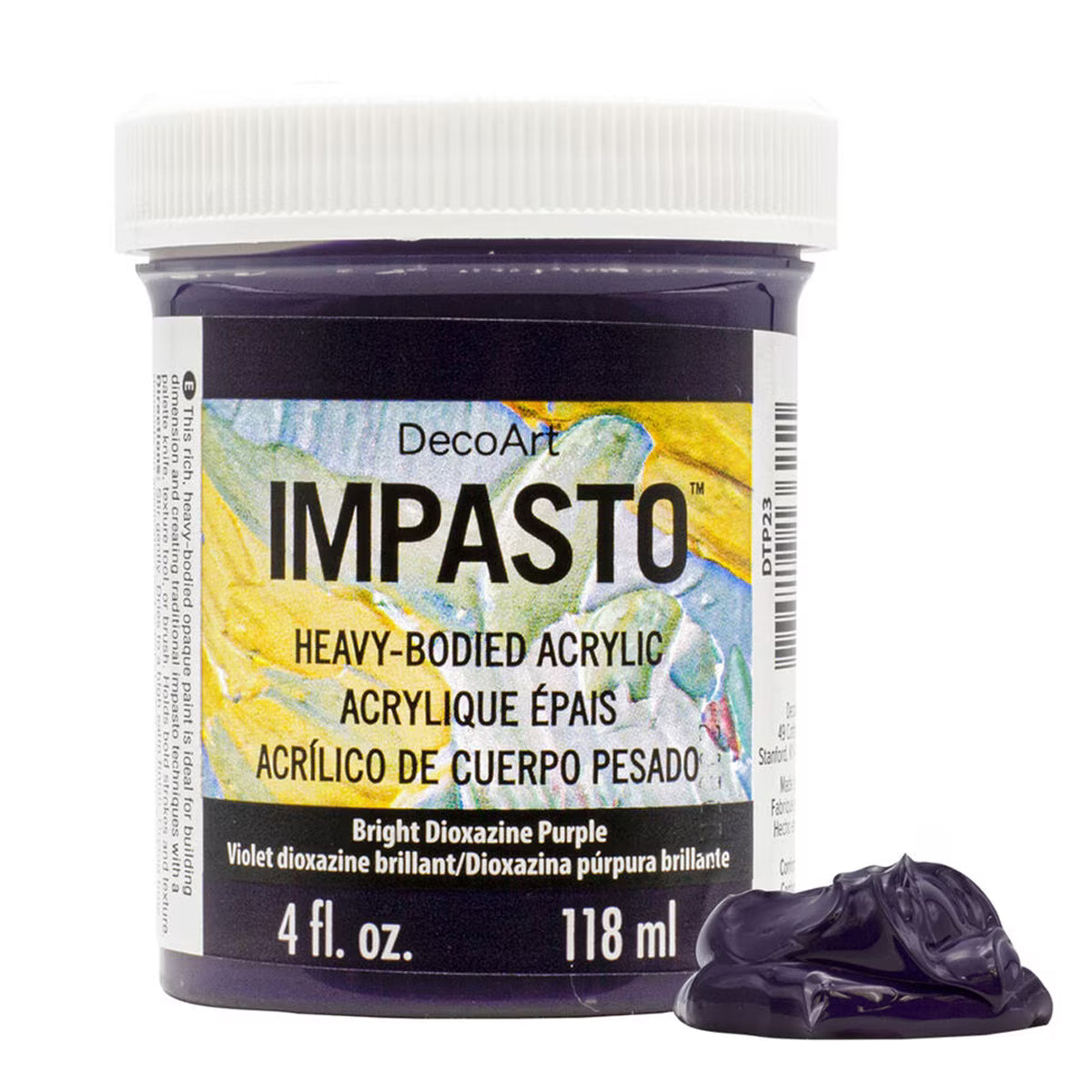 DecoArt Impasto Paint Jar 4 oz