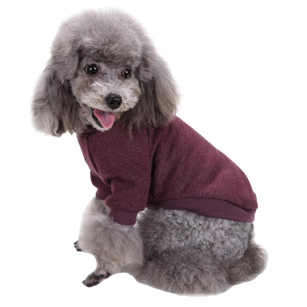 Jecikelon Soft and Warm Dog Sweater: Thick Winter Apparel for Cozy Pups