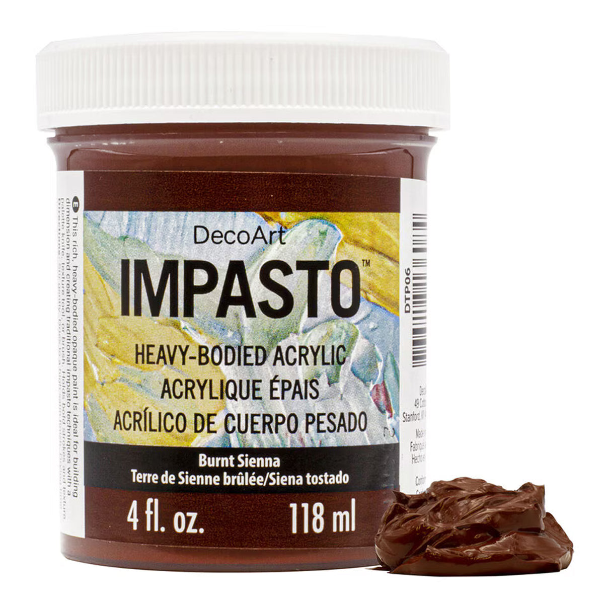 DecoArt Impasto Paint Jar 4 oz