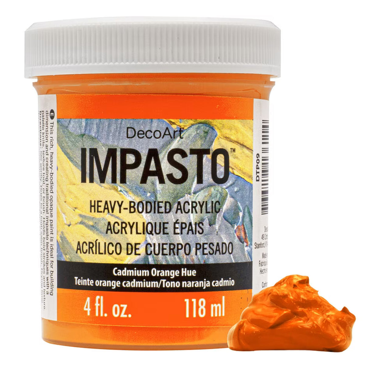 DecoArt Impasto Paint Jar 4 oz