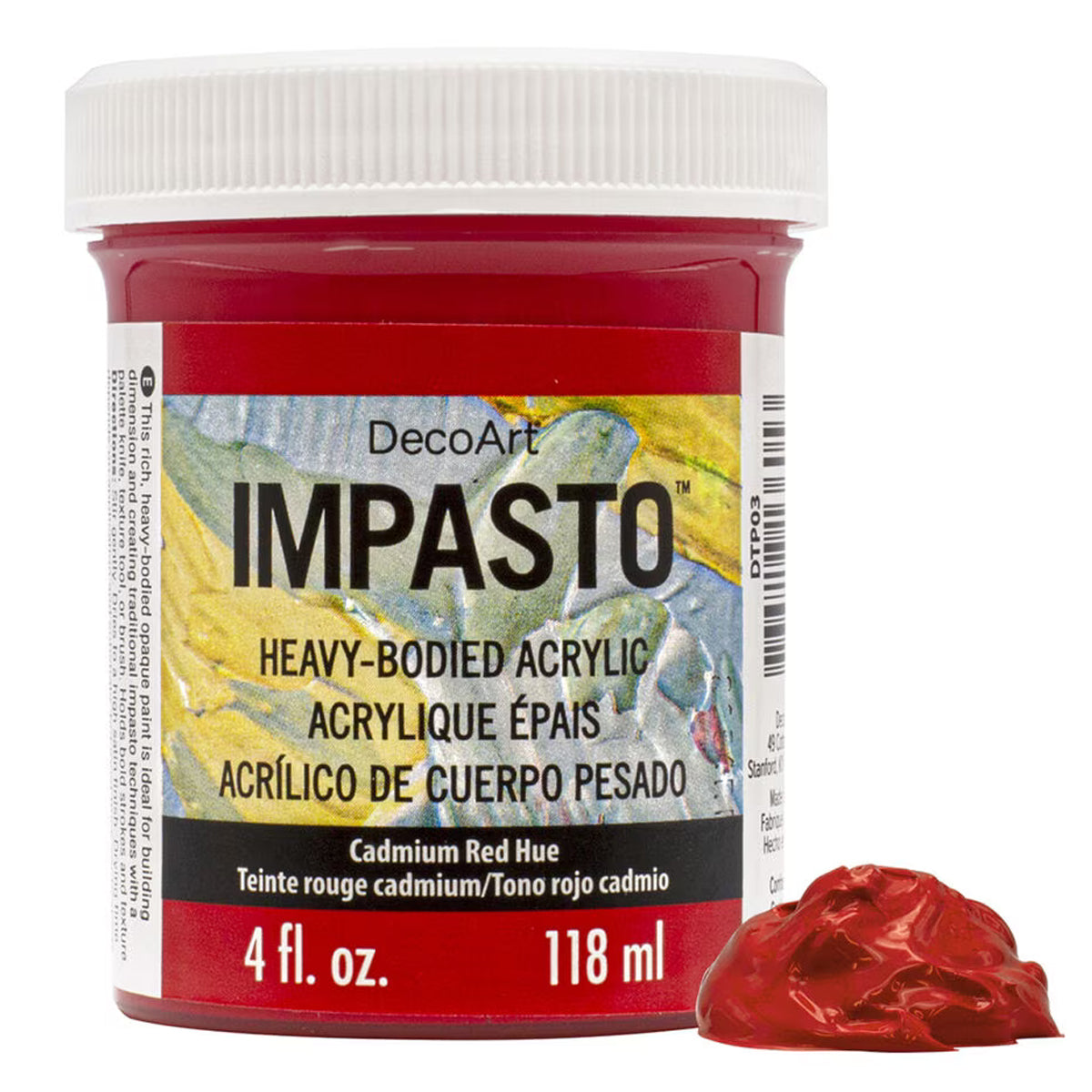 DecoArt Impasto Paint Jar 4 oz