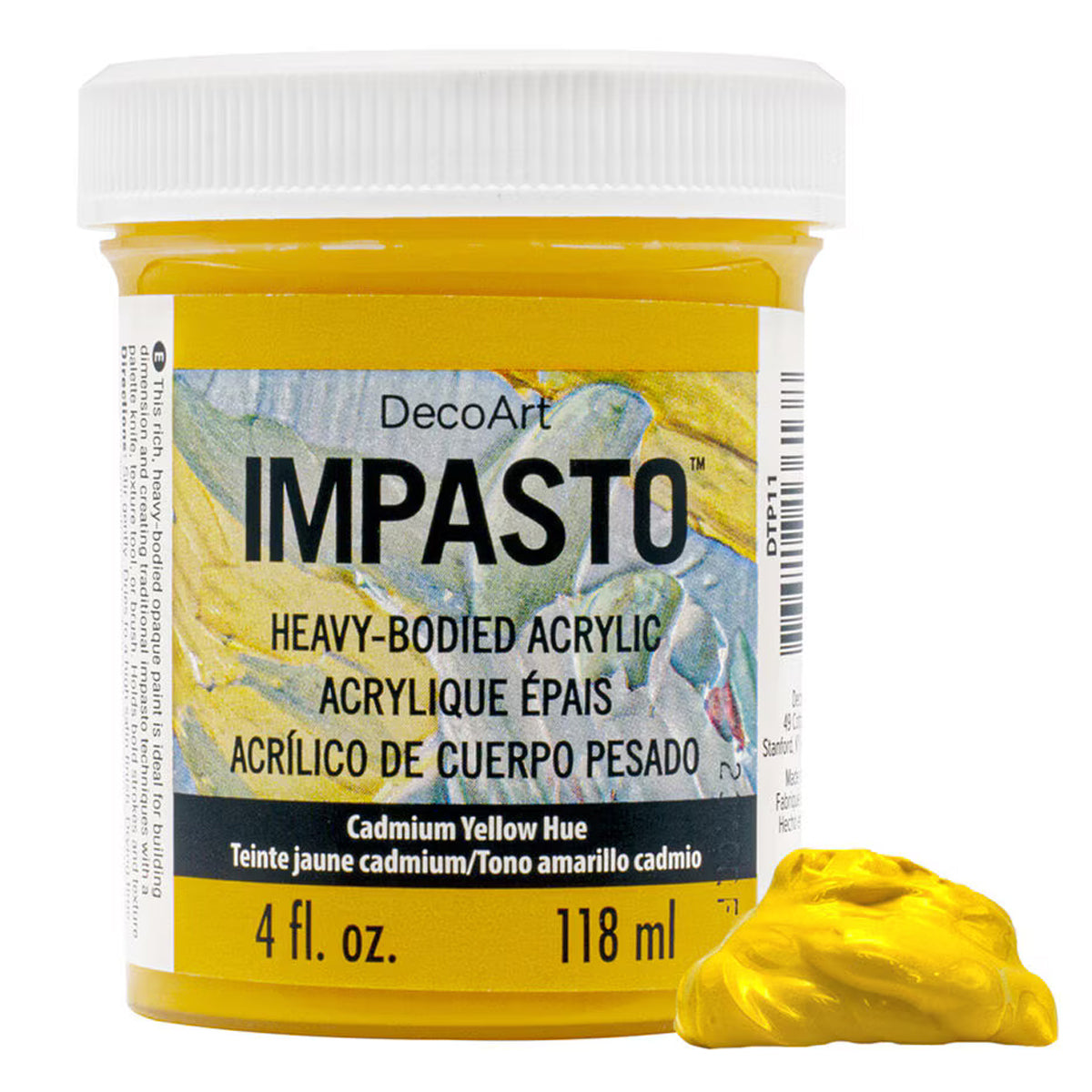 DecoArt Impasto Paint Jar 4 oz