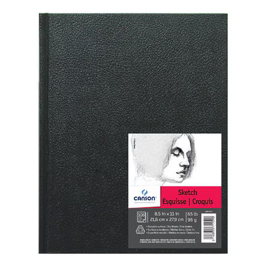 Canson Artist Series Sketch Book 8.5" x 11" 108 sheets (216 pages)