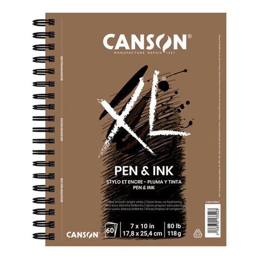 Canson XL Pen & Ink Pad 7" x 10" 60 Sheets