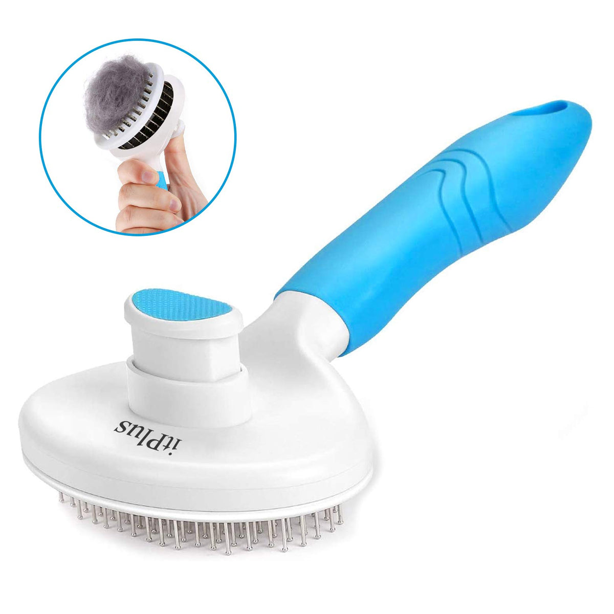 Cat Grooming Brush, Self Cleaning Slicker Brushes for Dogs Cats Pet Grooming Brush