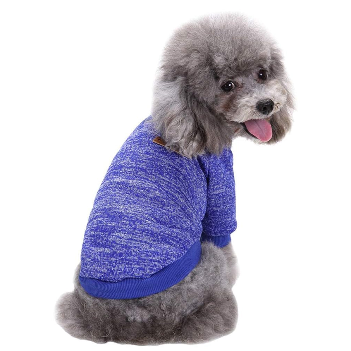 Jecikelon Soft and Warm Dog Sweater: Thick Winter Apparel for Cozy Pups