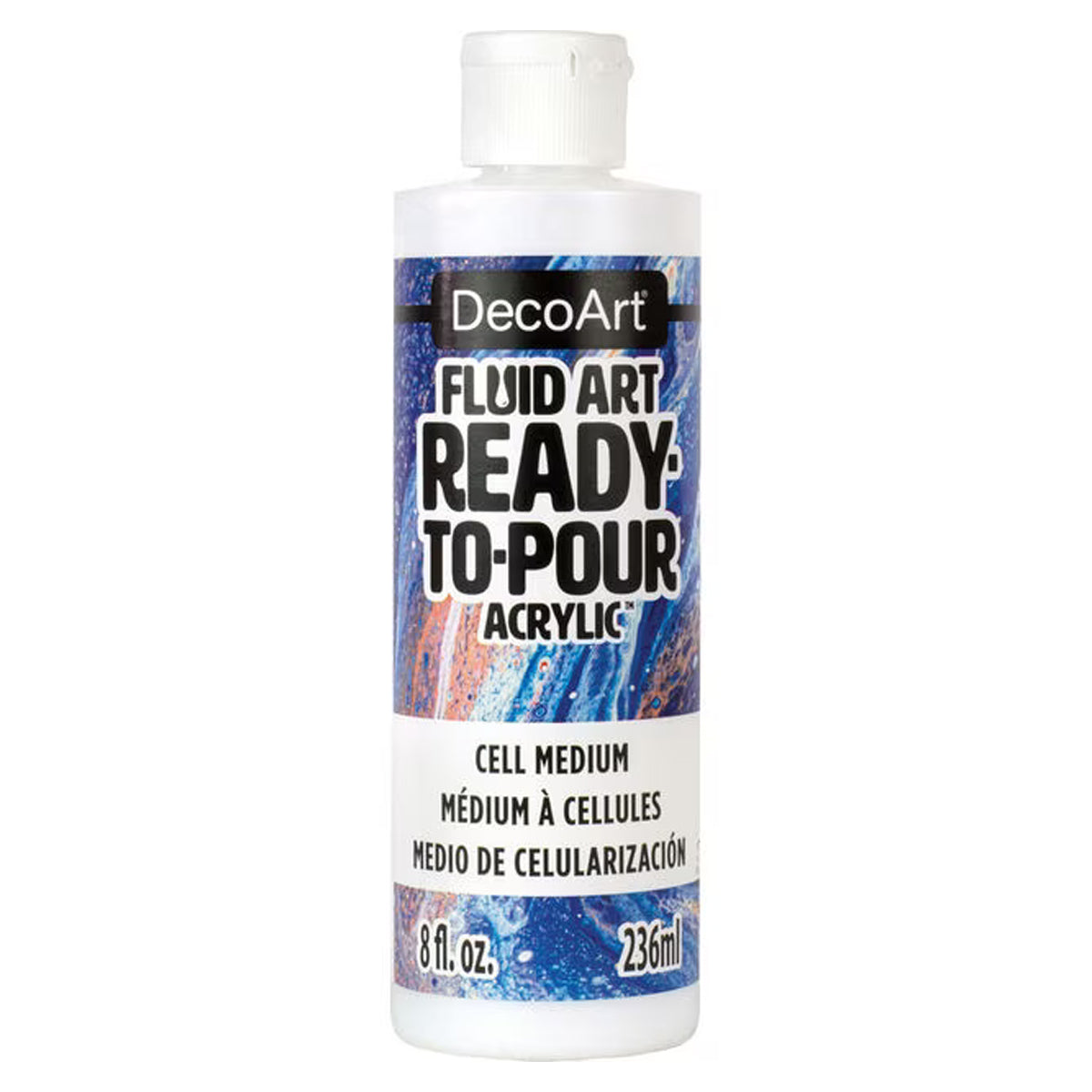 DecoArt 8oz Fluid Art Cell Medium