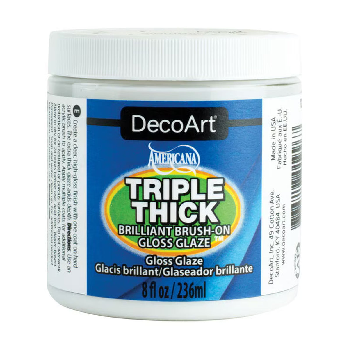 DecoArt 8oz Triple Thick Gloss Glaze