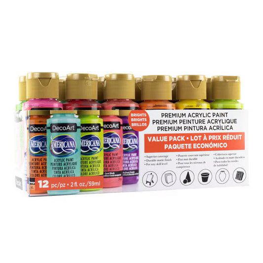 DecoArt Americana Premium Acrylic Paint Value Pack