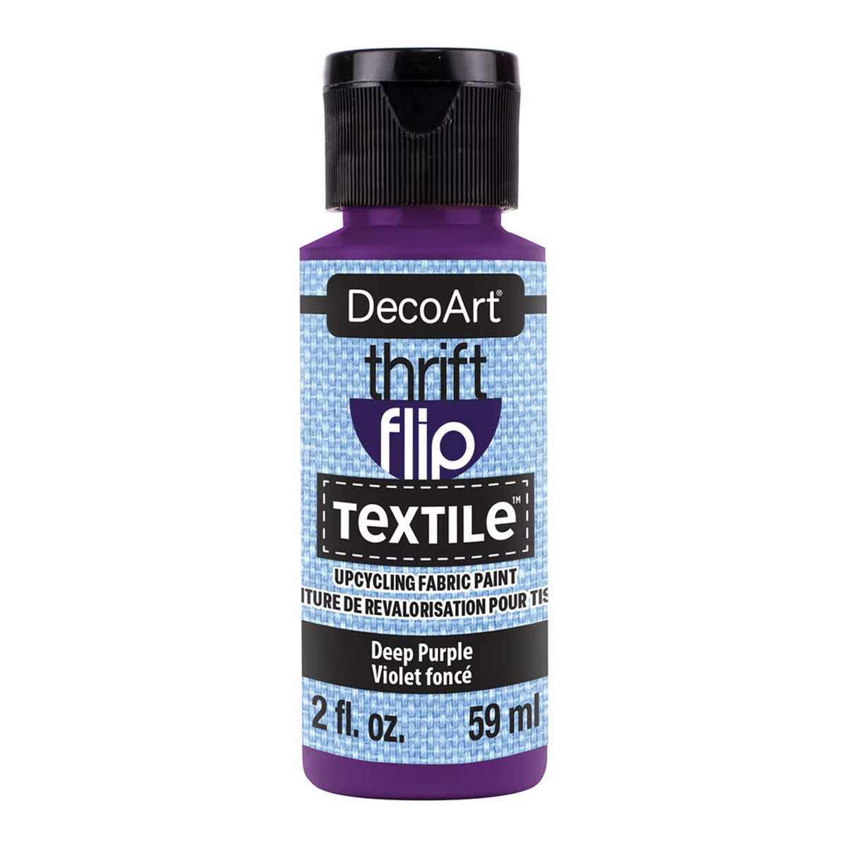 DecoArt 2oz Thrift Flip Textile Fabric Paint