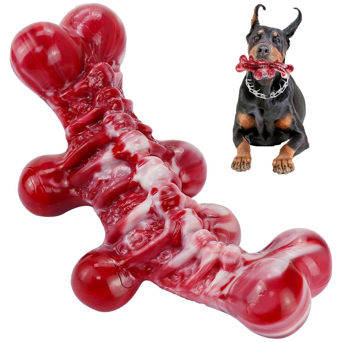 Dog Chew Toys for Aggressive Chewers, Indestructible Dog Toys for Aggressive Chewers