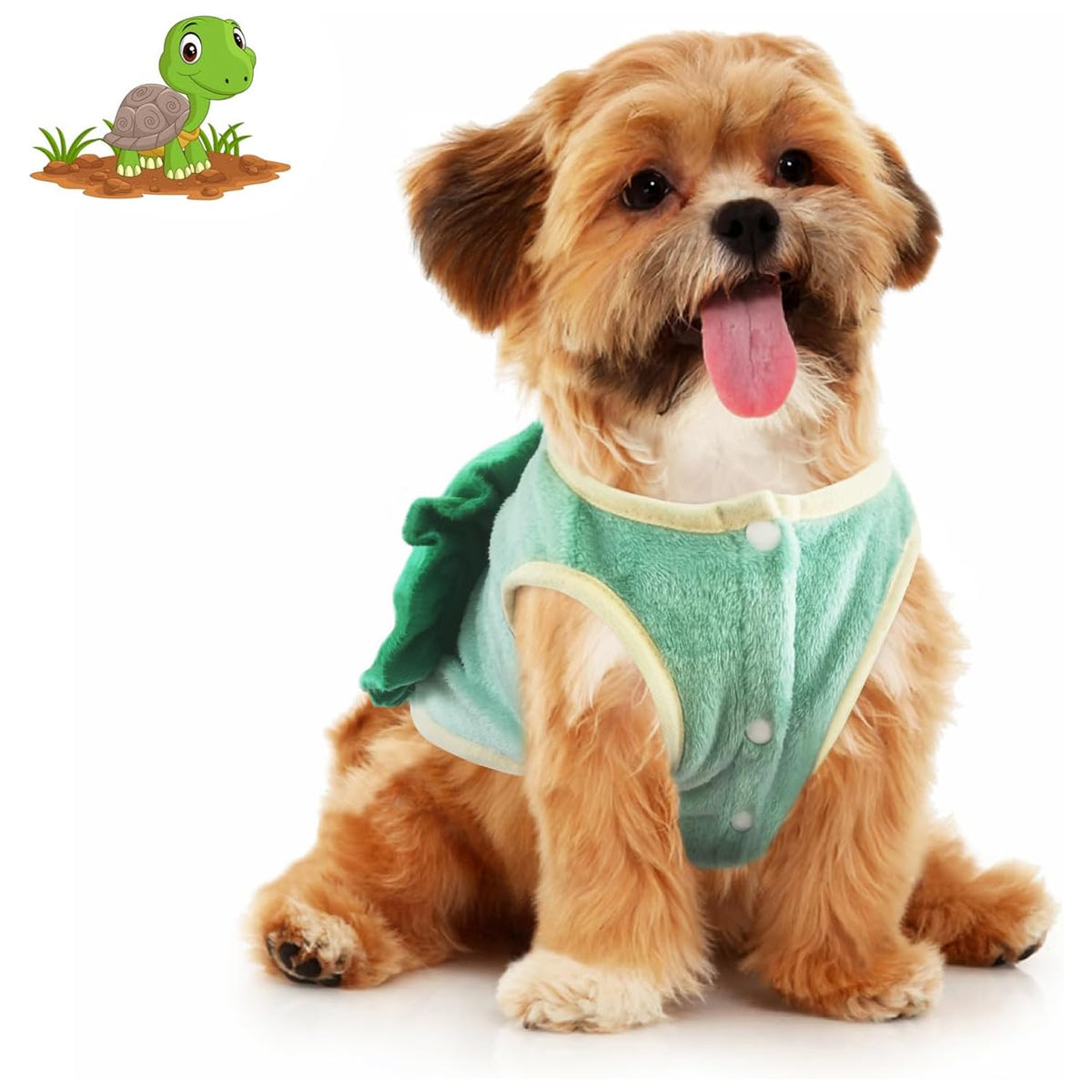 Dog Costume Turtle Pet Cat Halloween Tortoise Costumes Funny Cosplay Outfit Christmas