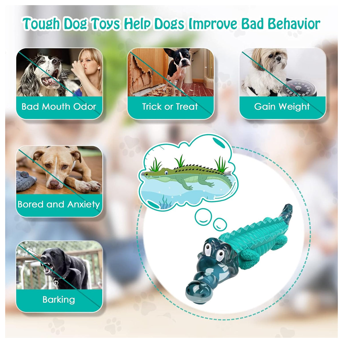 Dog Toys for Aggressive Chewers/Dog Toys for Large Dogs/Tough Dog Toys/Large Dog Toys