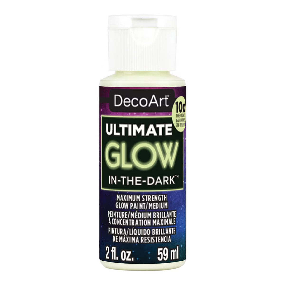 DecoArt 2oz Glow In The Dark Acrylic Paint