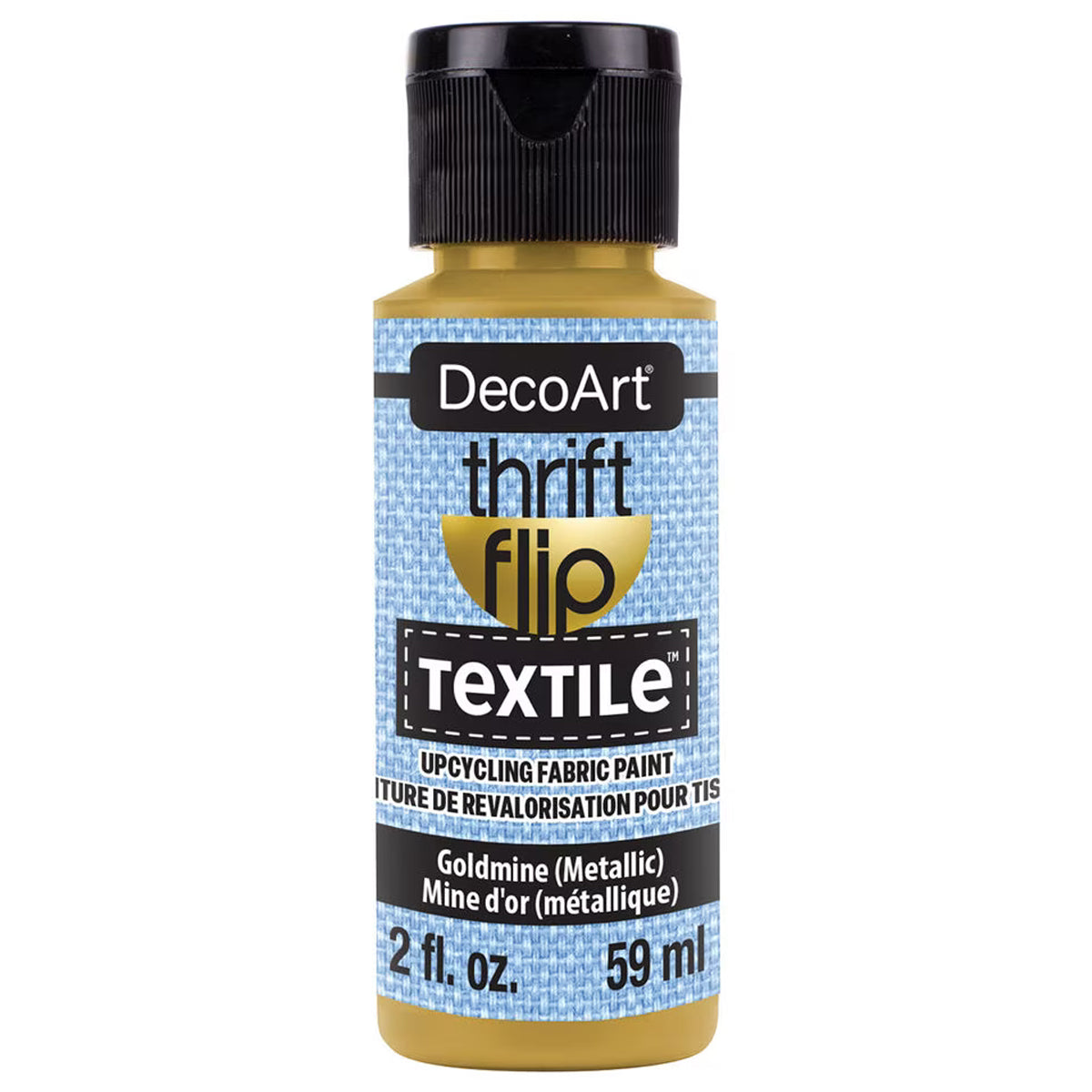 DecoArt 2oz Thrift Flip Textile Fabric Paint